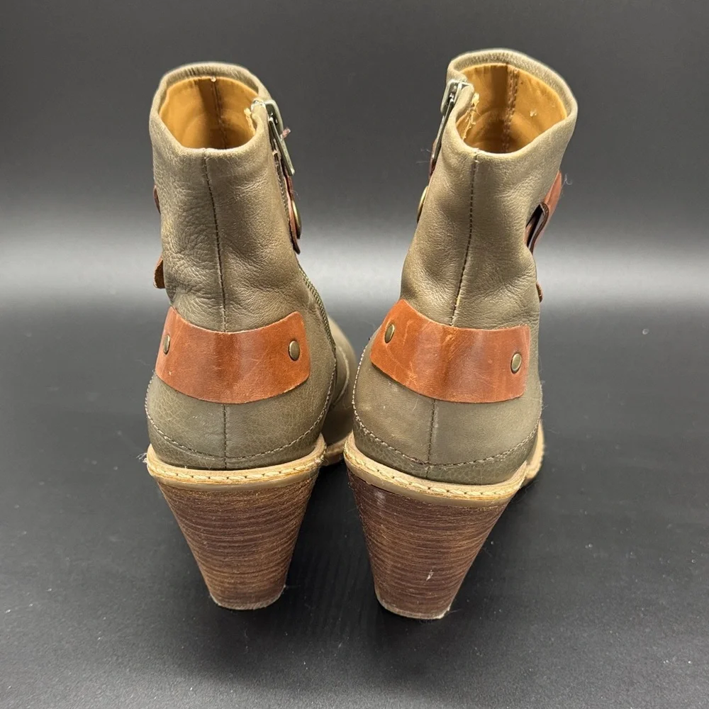 Anthropologie Lucky Penny Booties Sz 8 - Picture 8 of 10